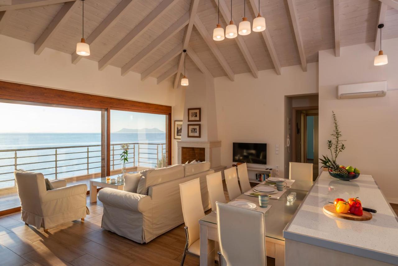 Iris Villas Lefkada - Marine Villa With Private Sea Access Szívota Kültér fotó